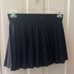 Black Pleated Skirt